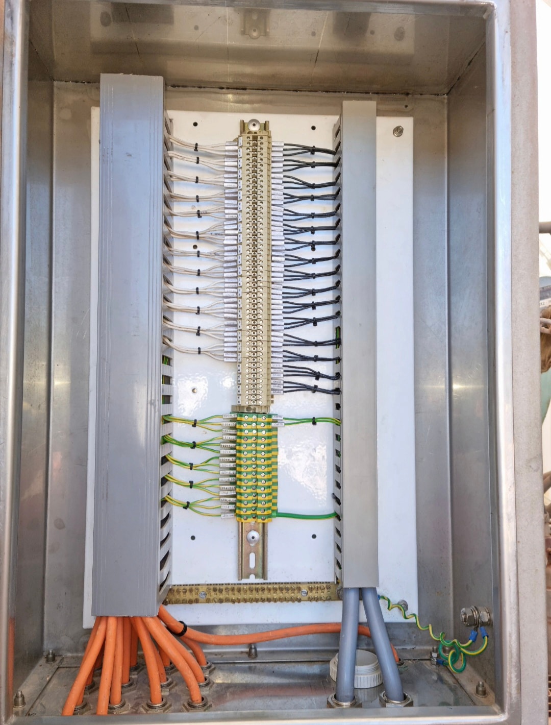 Electrical junction box wiring — GR Electrical instrumentation work