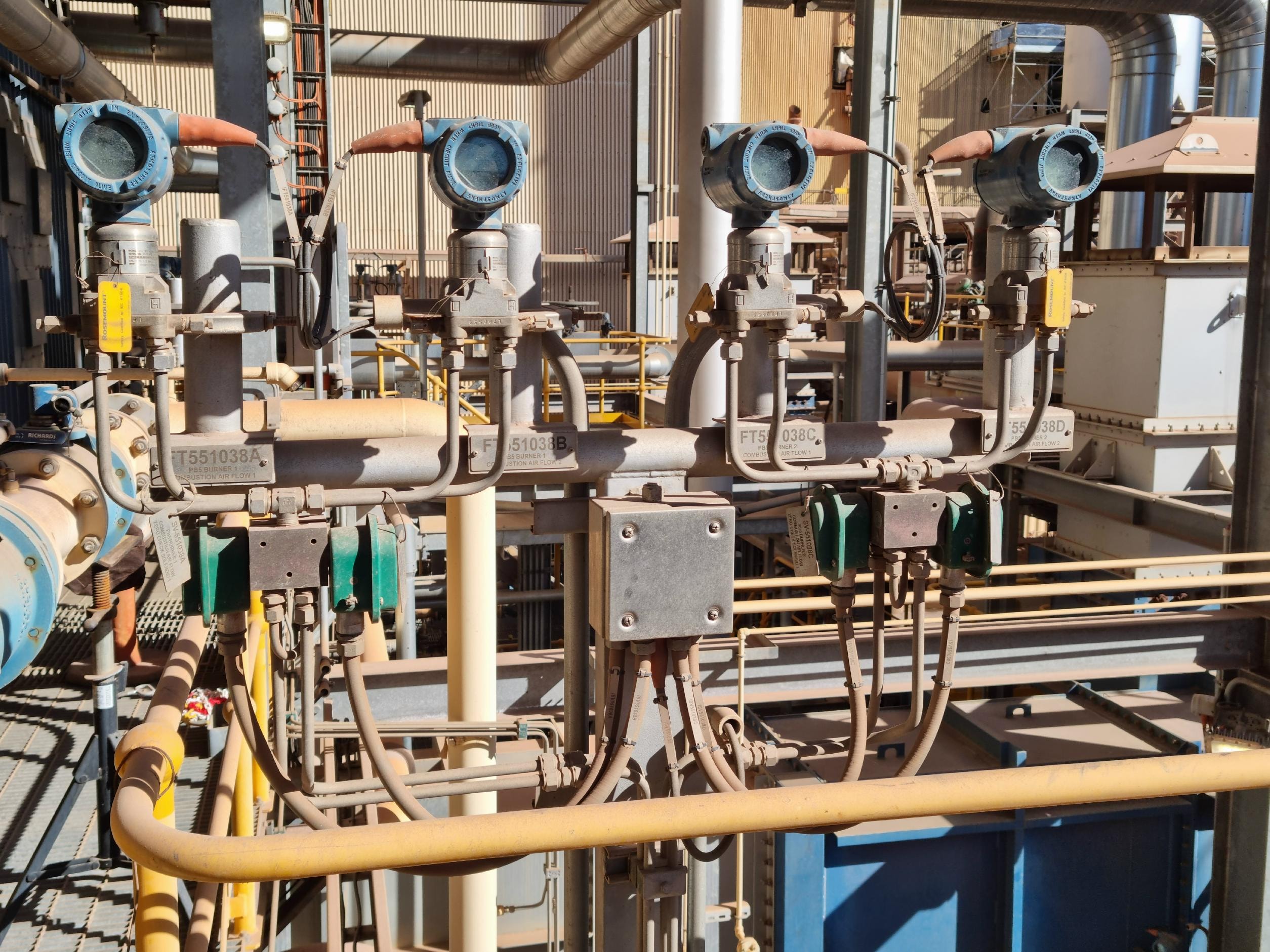 Industrial flow transmitter instrumentation — GR Electrical